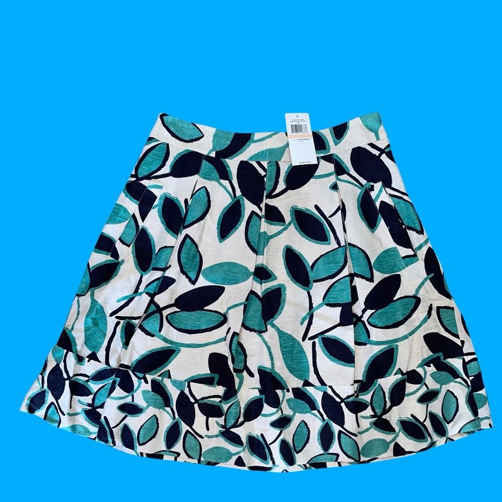 BCBGMaxAzria Kailin The Pleaded Silk Skirt